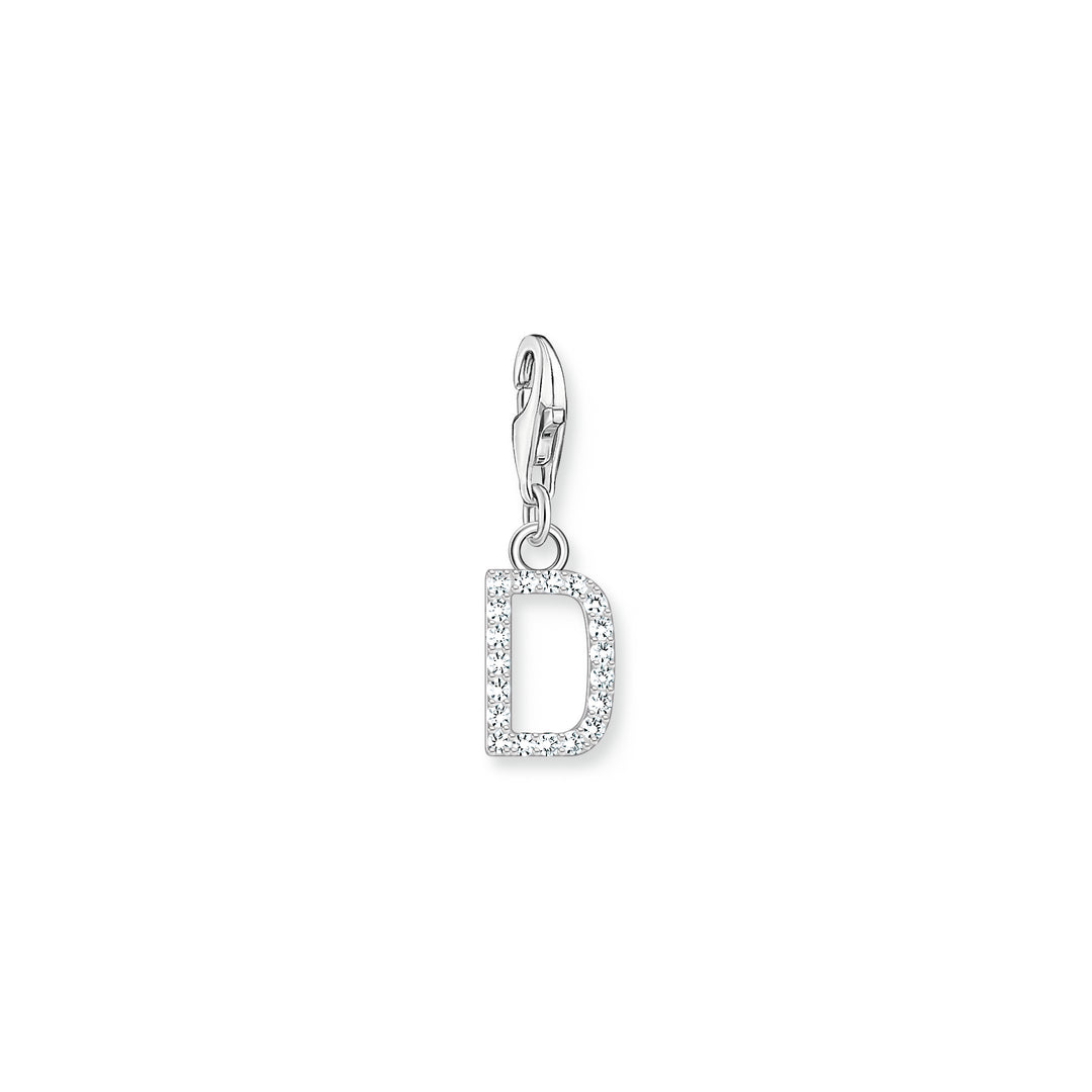 Thomas Sabo Silver CZ Initials A-Z Charms