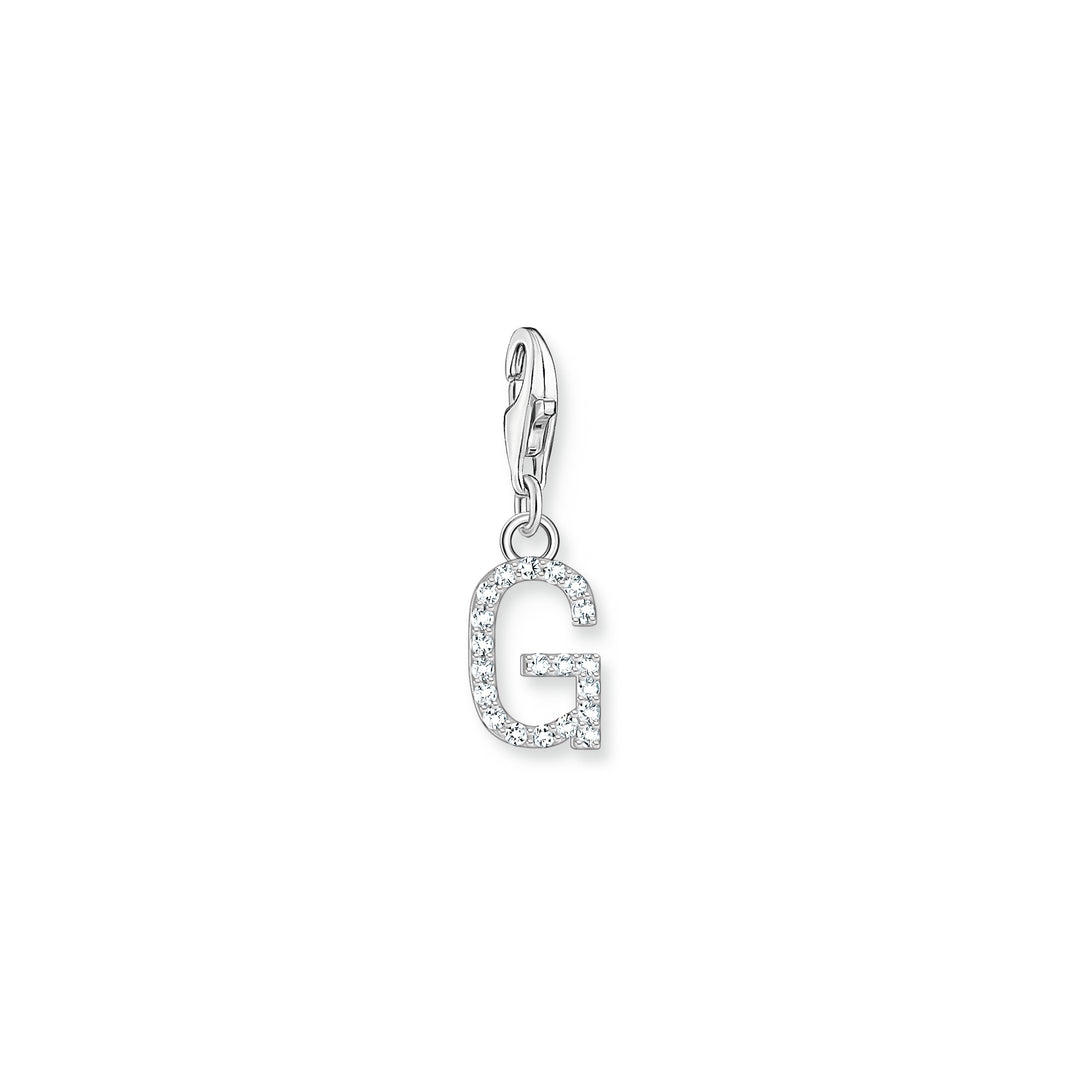 Thomas Sabo Silver CZ Initials A-Z Charms