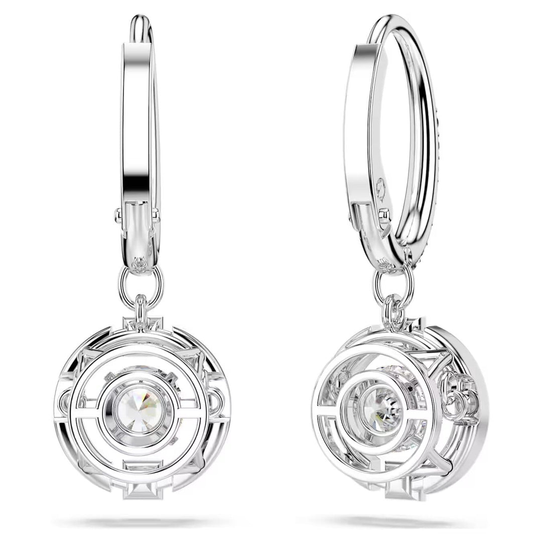 Swarovski Silver Una Sparkling Dance Drop Earrings