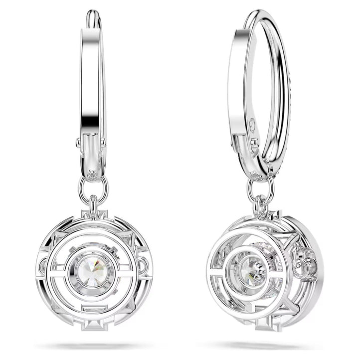 Swarovski Silver Una Sparkling Dance Drop Earrings