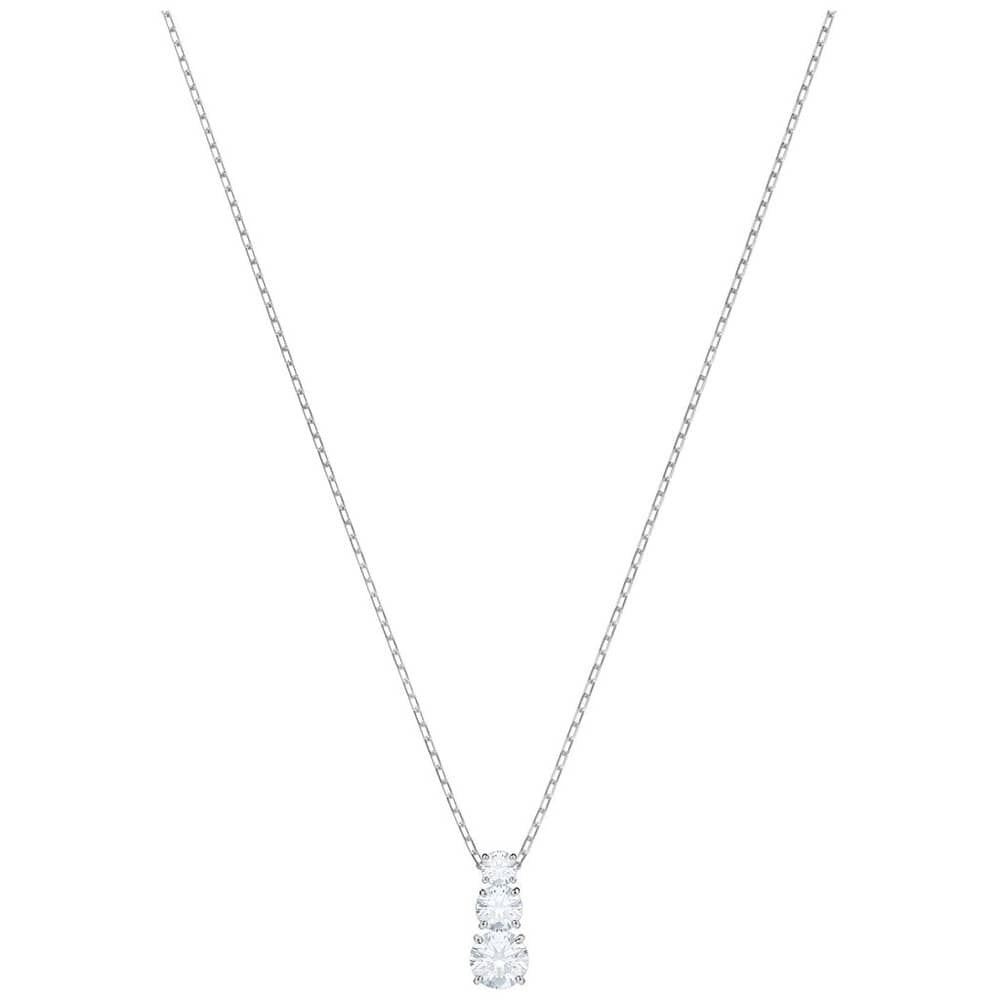 Swaroski Attract Trilogy Crystal Pendant Necklace