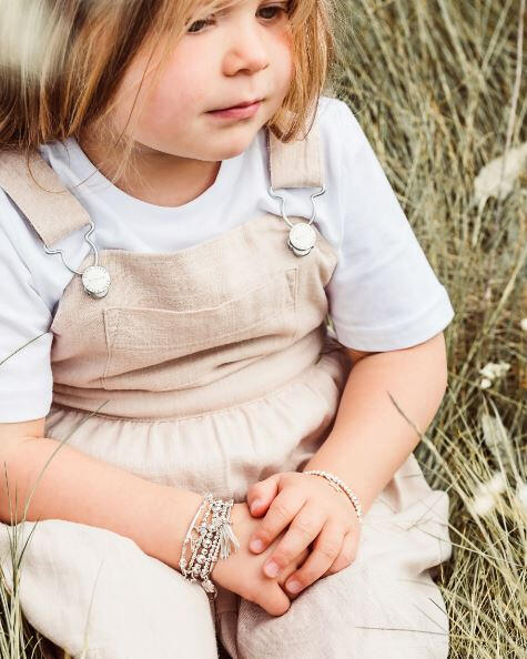 ChloBo Children's Cute Puffed Heart Bracelet
