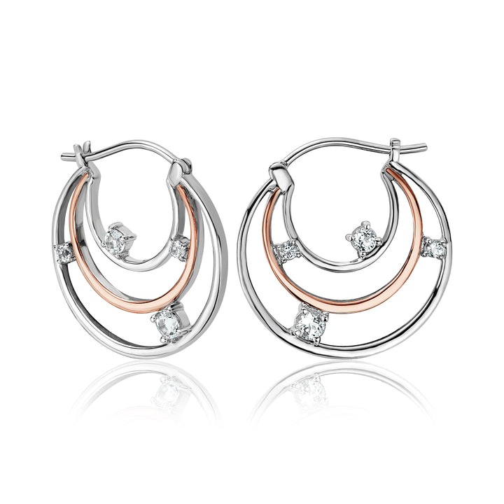 Clogau Awyr Y Nos Drop Earrings