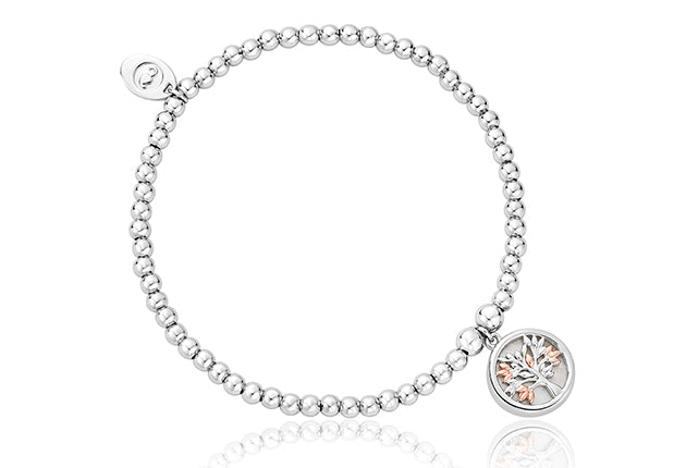 Clogau Affinity Tree of Life Mother of Pearl Beaded Bracelet