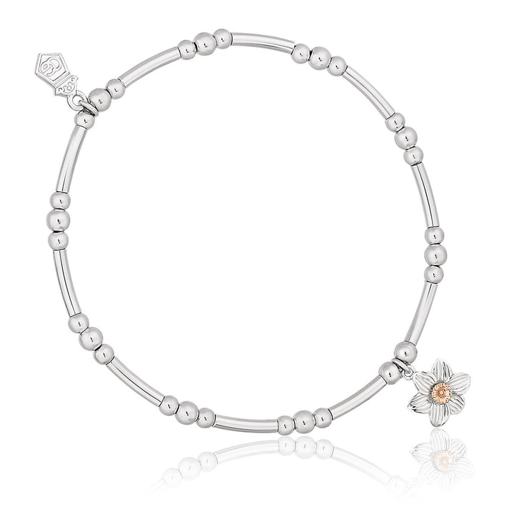 Clogau Daffodil Affinity Bead Bracelet