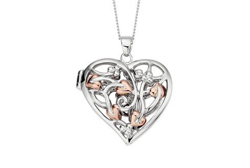 Clogau Gold Fairy Heart Locket Necklace