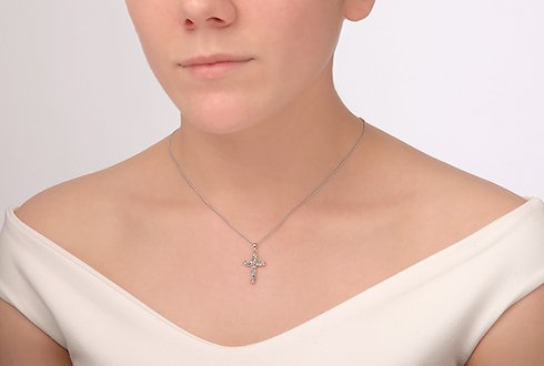 Clogau Tree Of Life Cross Pendant