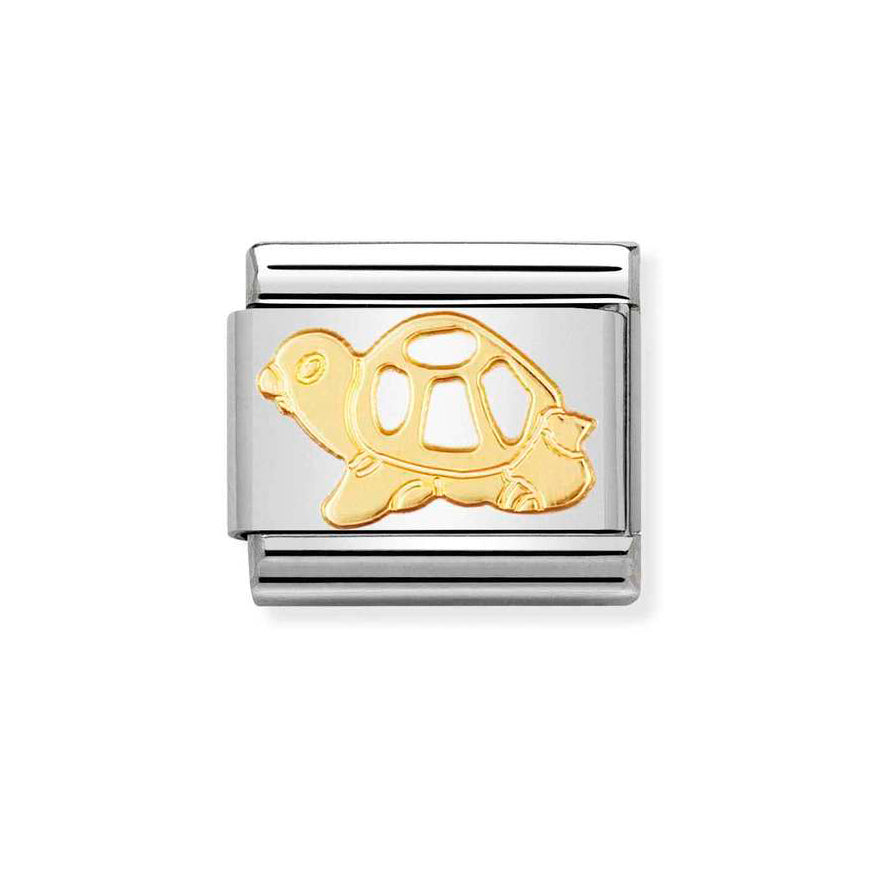 Nomination Gold Composable Classic Tortoise Charm