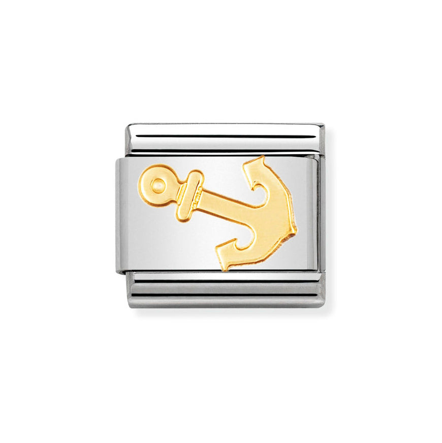 Nomination Gold Composable Classic Anchor Charm