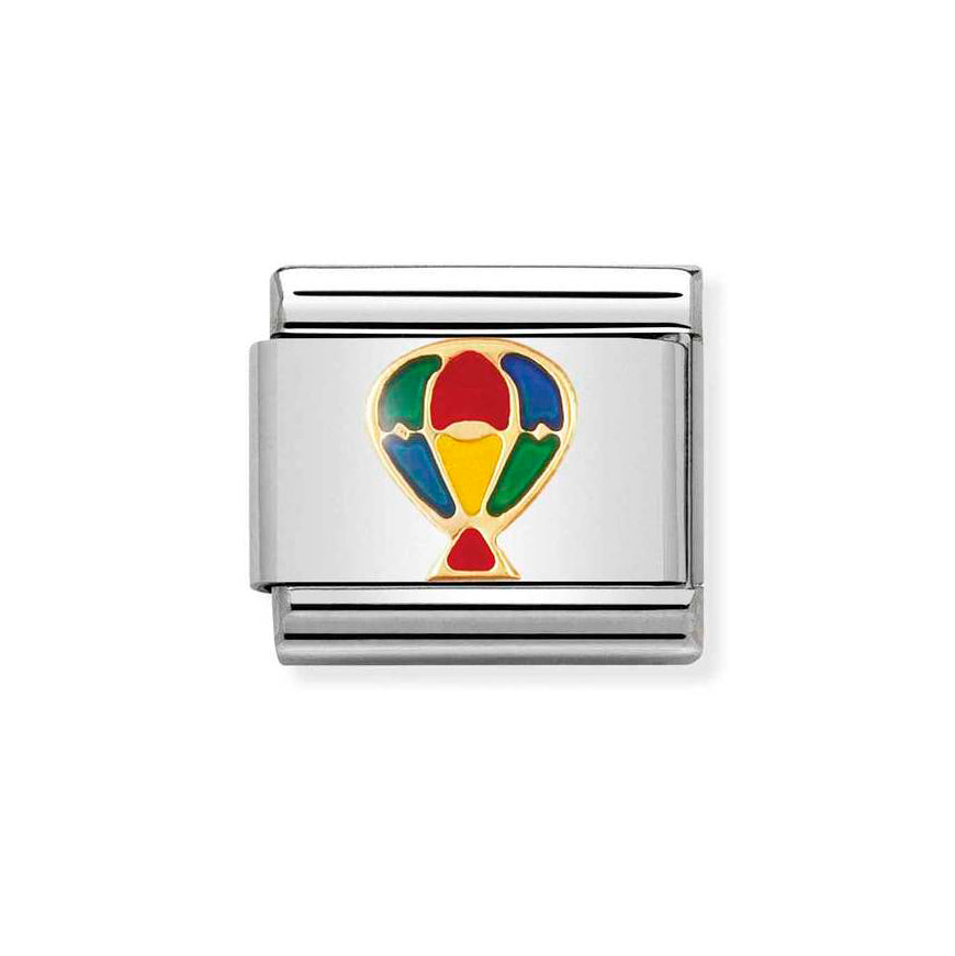 Nomination Gold Composable Classic Hot-Air Balloon Charm