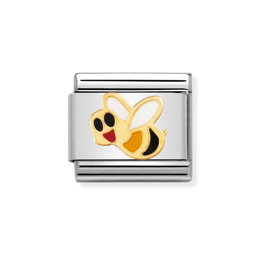 Nomination Composable 18ct Gold Bee Charm