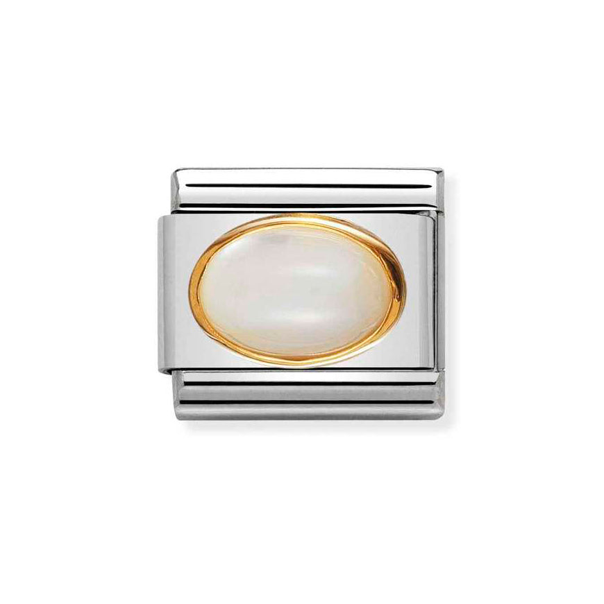 Nomination White Mother of Pearl Classic Charm