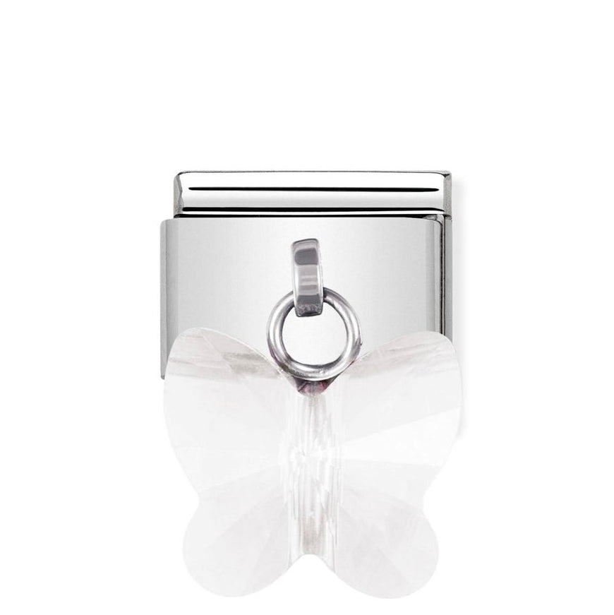 Nomination Composable White Butterfly Charm