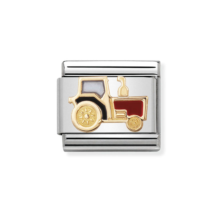 Nomination Gold Composable Classic Tractor Charm