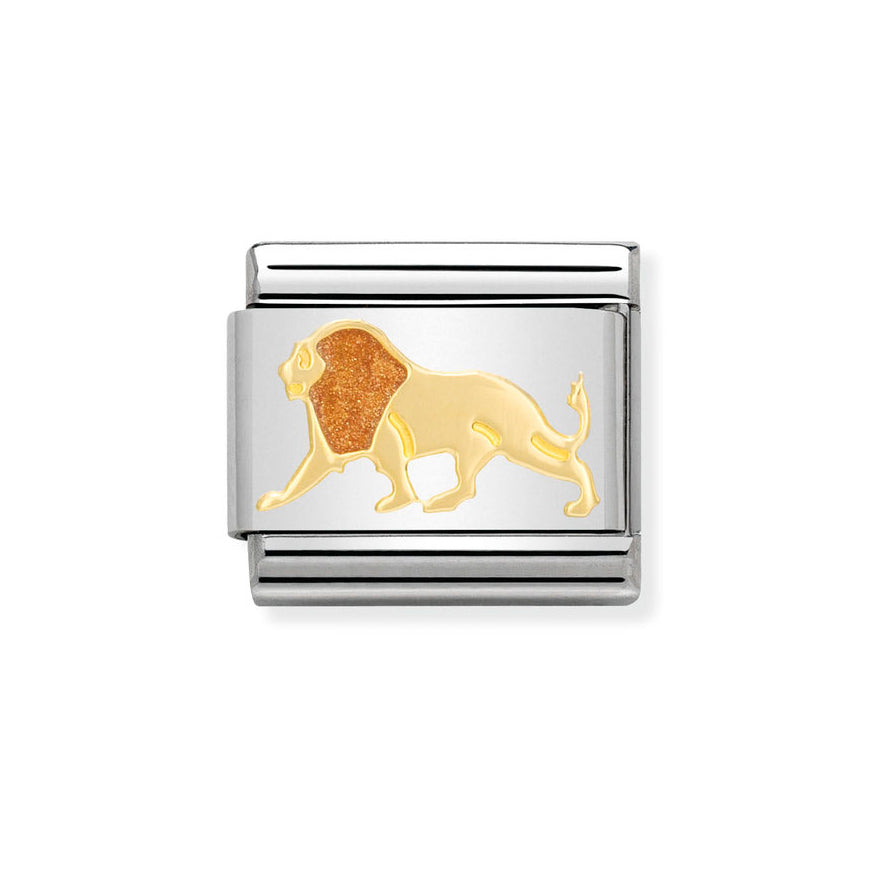 Nomination Gold Composable Classic Lion Charm