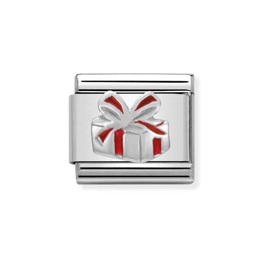 Nomination Classic Red Gift Box Charm