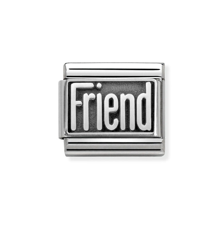 Nomination Silver Composable Classic Friend Charm