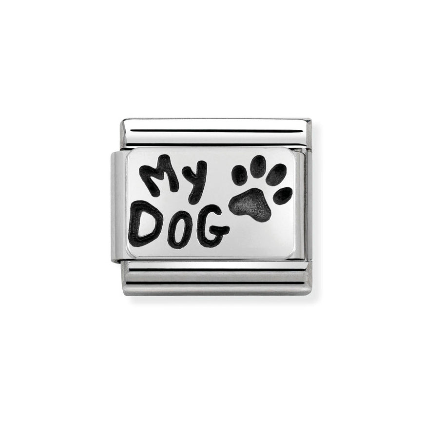 Nomination Classic Silver My Dog Charm