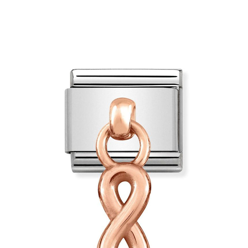 Nomination Classic Rose Gold Infinity Pendant Charm