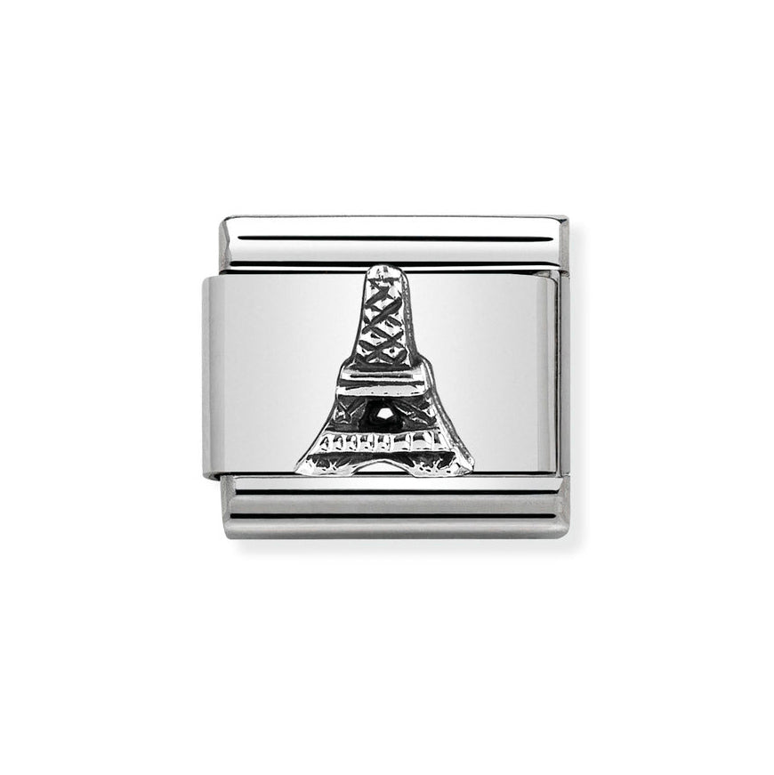 Nomination Classic Silver Eiffel Tower Charm