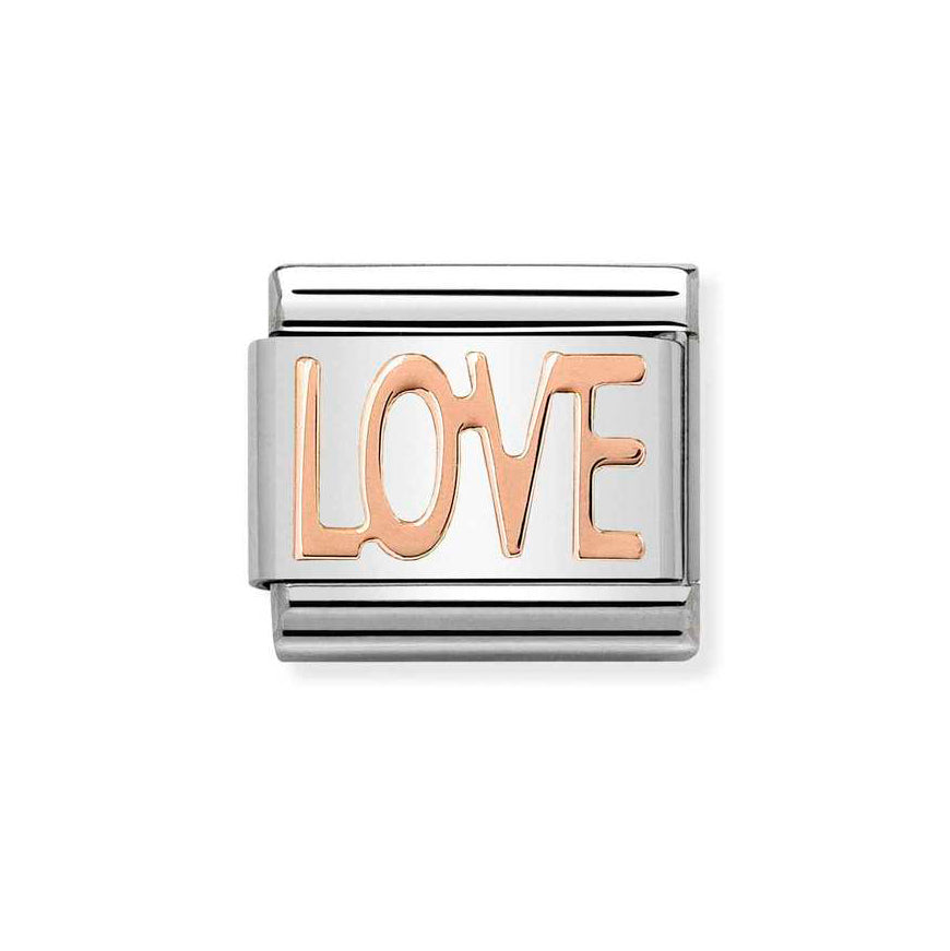 Nomination Classic Rose Gold Love Charm