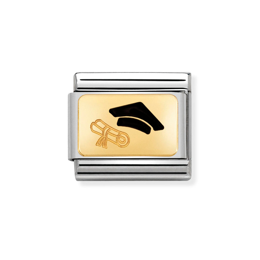 Nomination 18k Gold Classic Diploma Charm