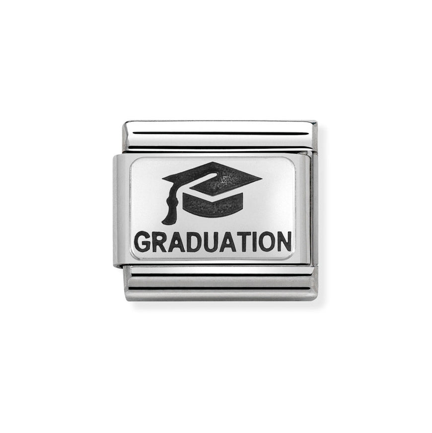 Nomination Classic Silver Graduation Charm