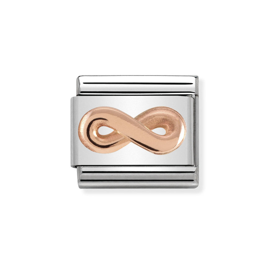 Nomination Classic Rose Gold Infinity Symbol Charm