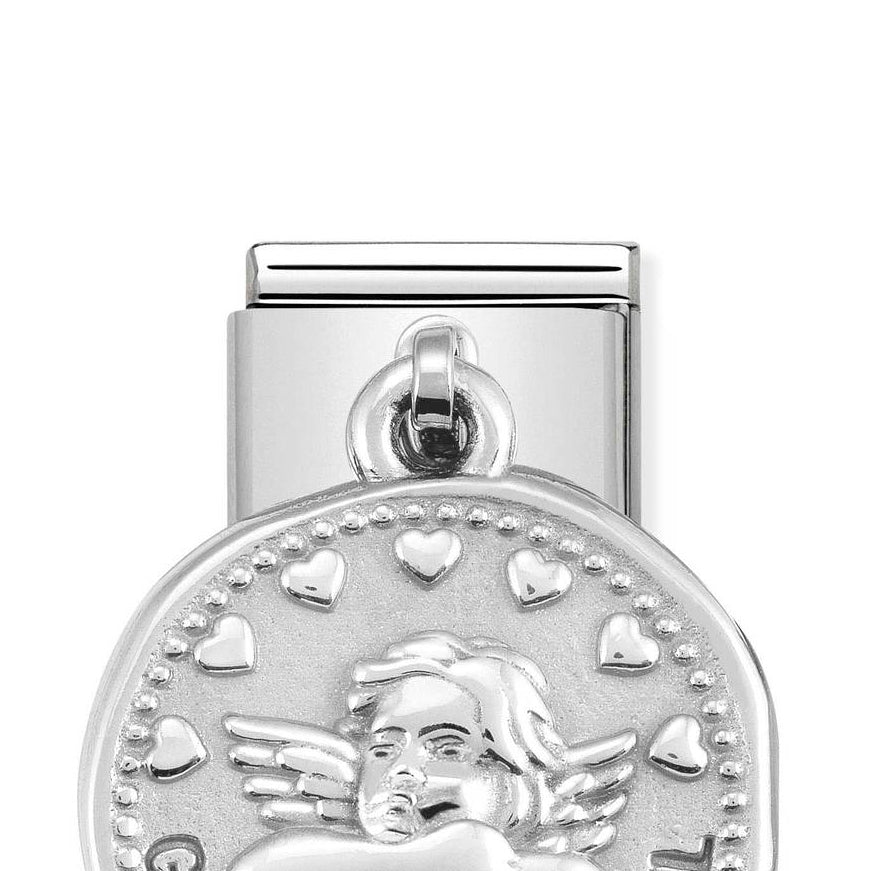 Nomination Wishes Guardian Angel Charm