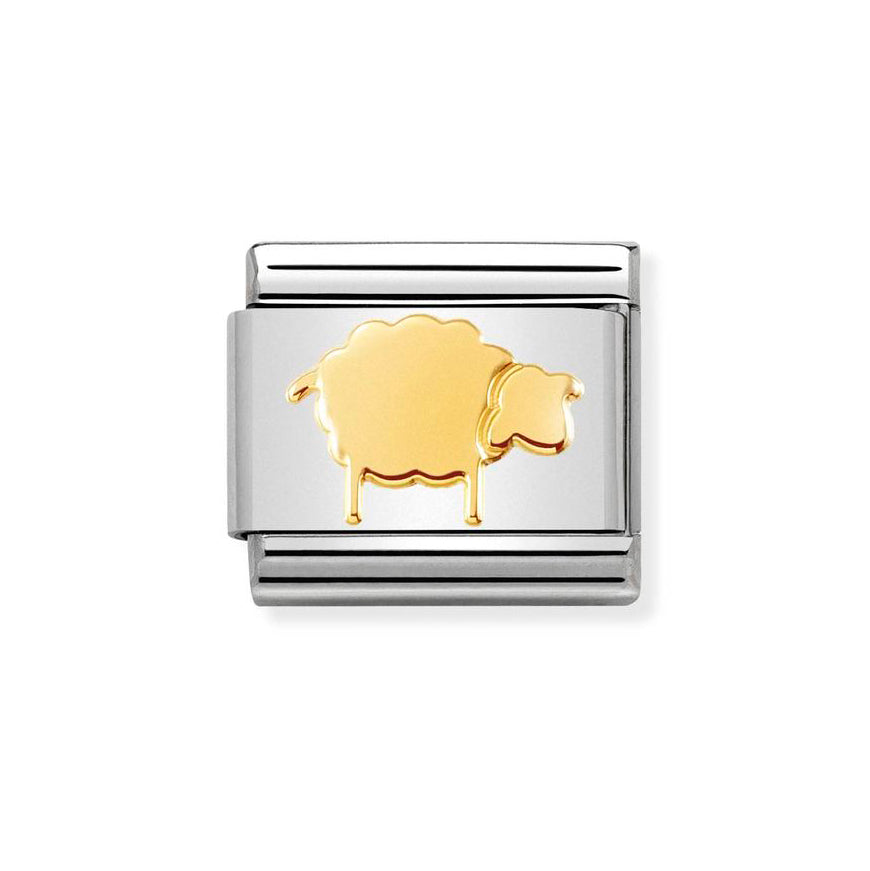 Nomination Gold Composable Classic Sheep Charm