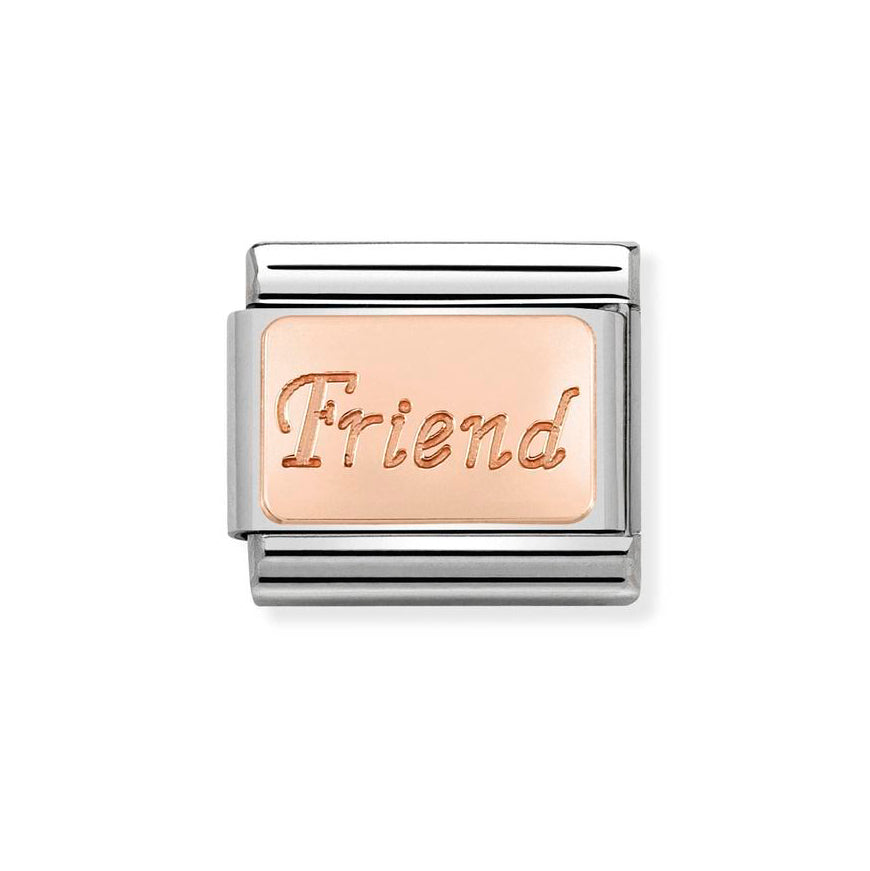Nomination Classic Rose Gold Friend Charm