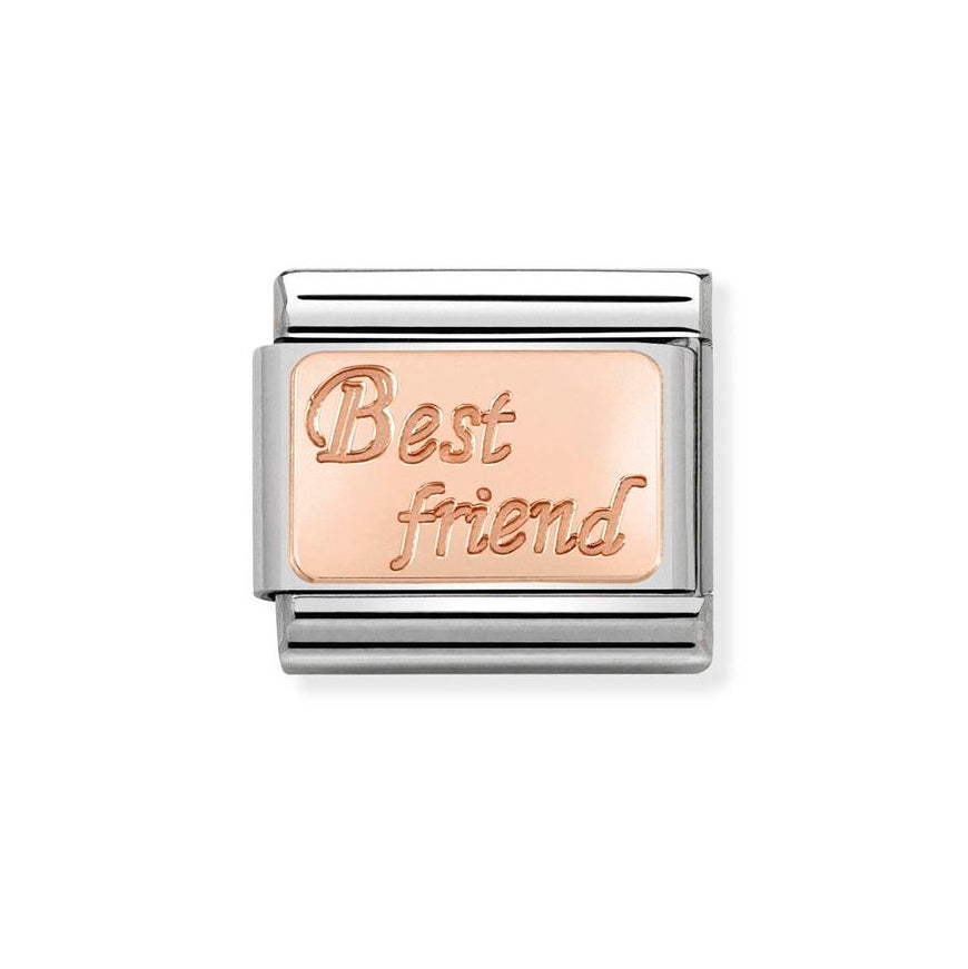 Nomination Composible Classic Rose Gold Best Friend Charm