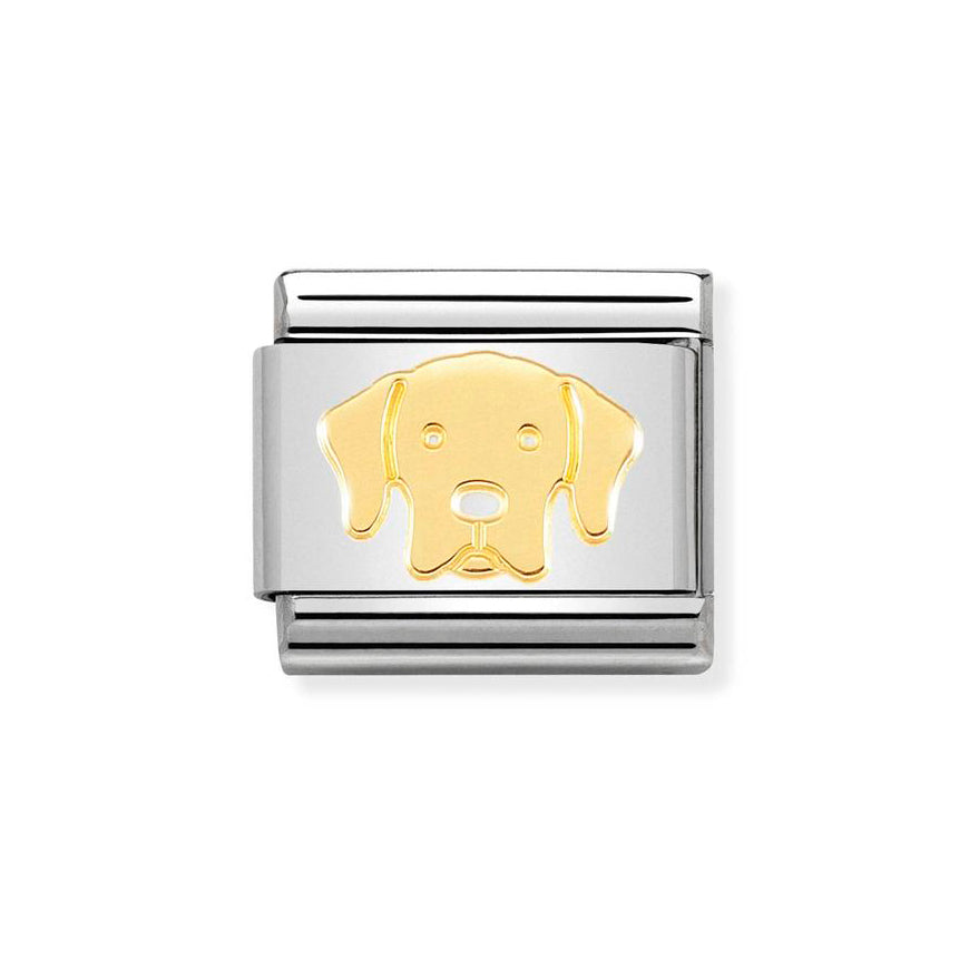 Nomination Classic Labrador Dog Face Charm