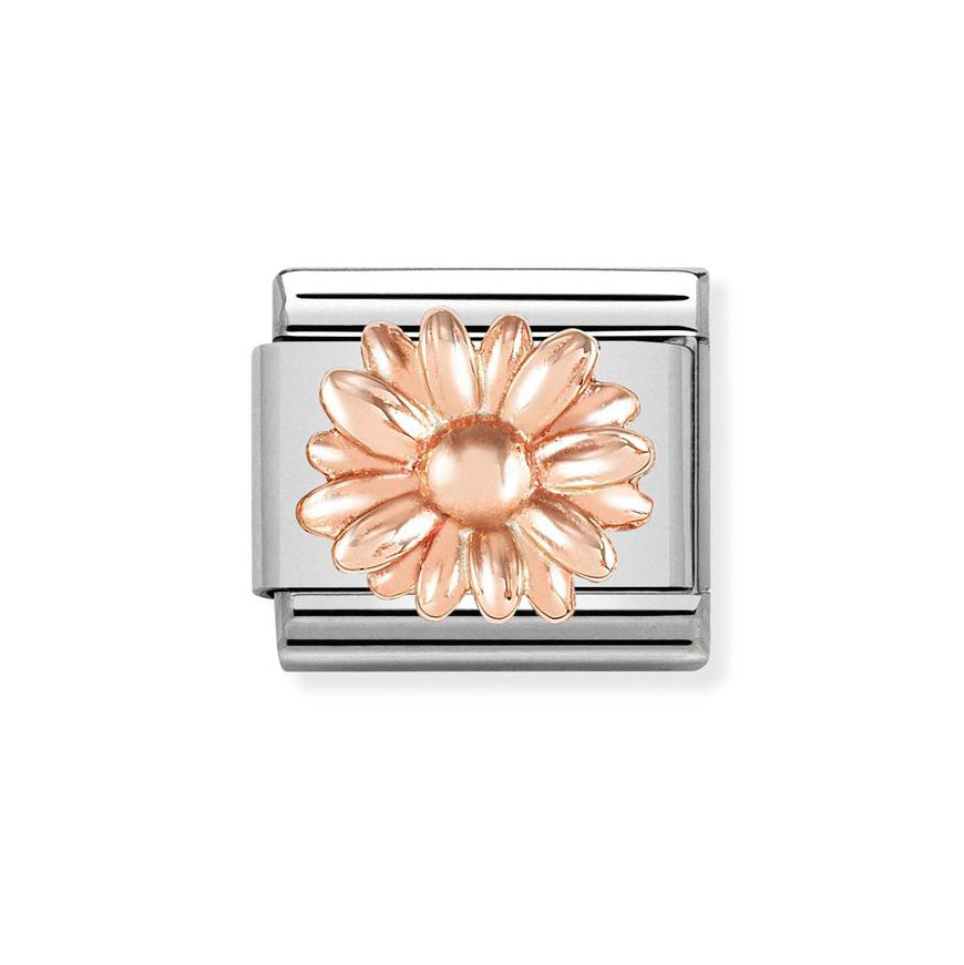 Nomination Classic Rose Gold Daisy Flower Charm