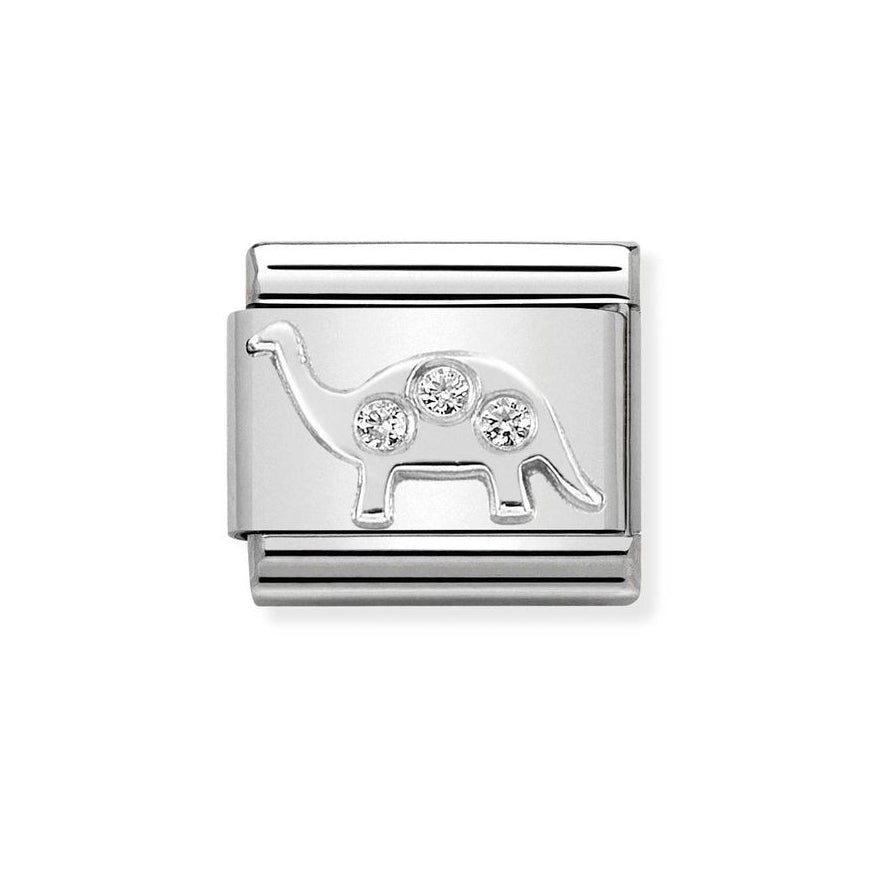 Nomination Classic Bronotosarus Dinosaur Charm