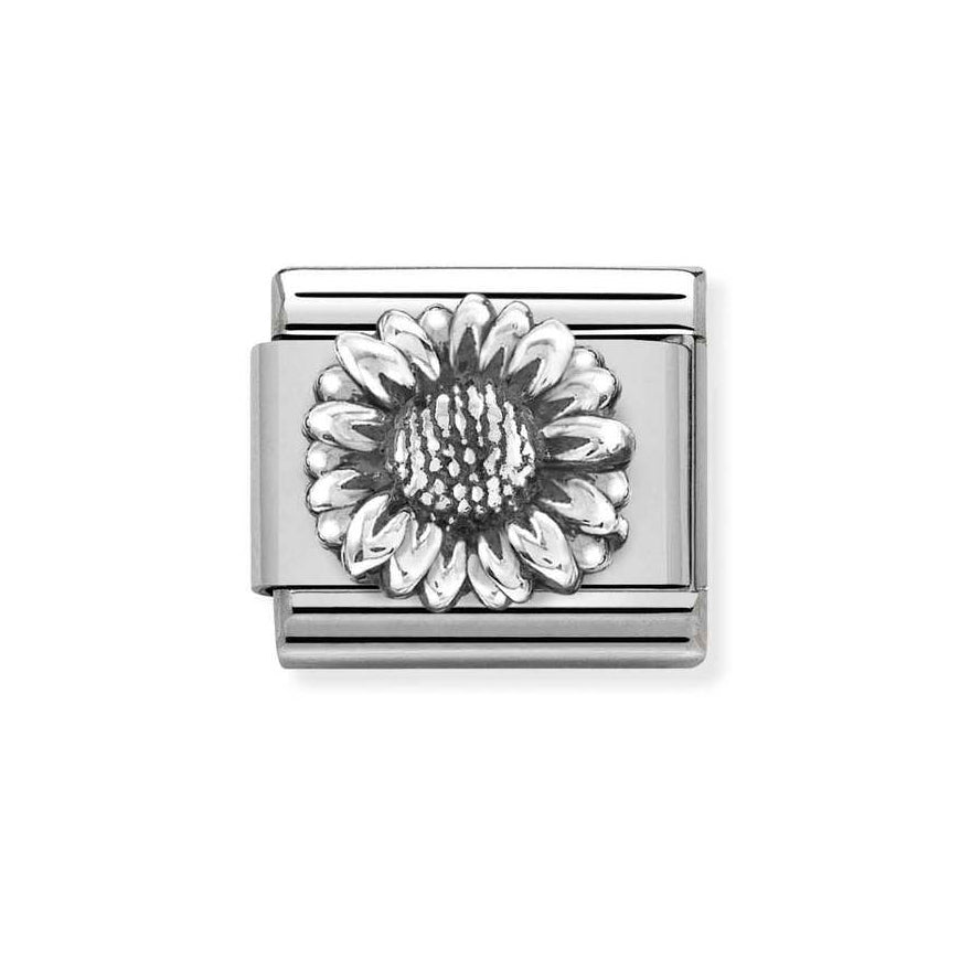 Nomination Silver Composable Classic Sunflower Charm