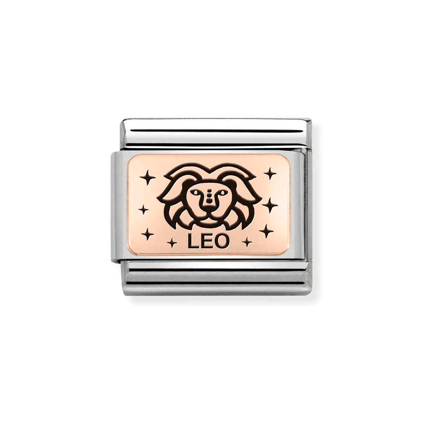 Nomination Rose Gold Composable Classic Zodiac Leo Charm