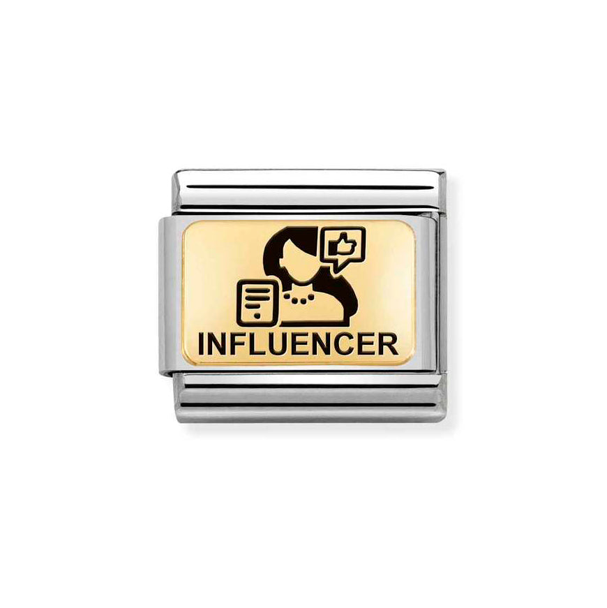 Nomination Gold Composable Classic Influencer Charm