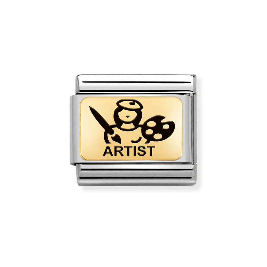 Nomination Gold Composable Classic Artist Charm