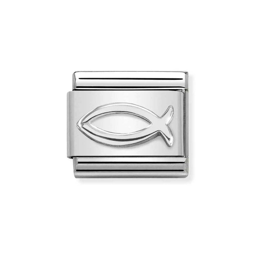 Nomination Silver Composable Classic Ichthys Charm