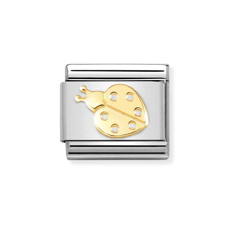 Nomination Gold Composable Classic Ladybird Charm