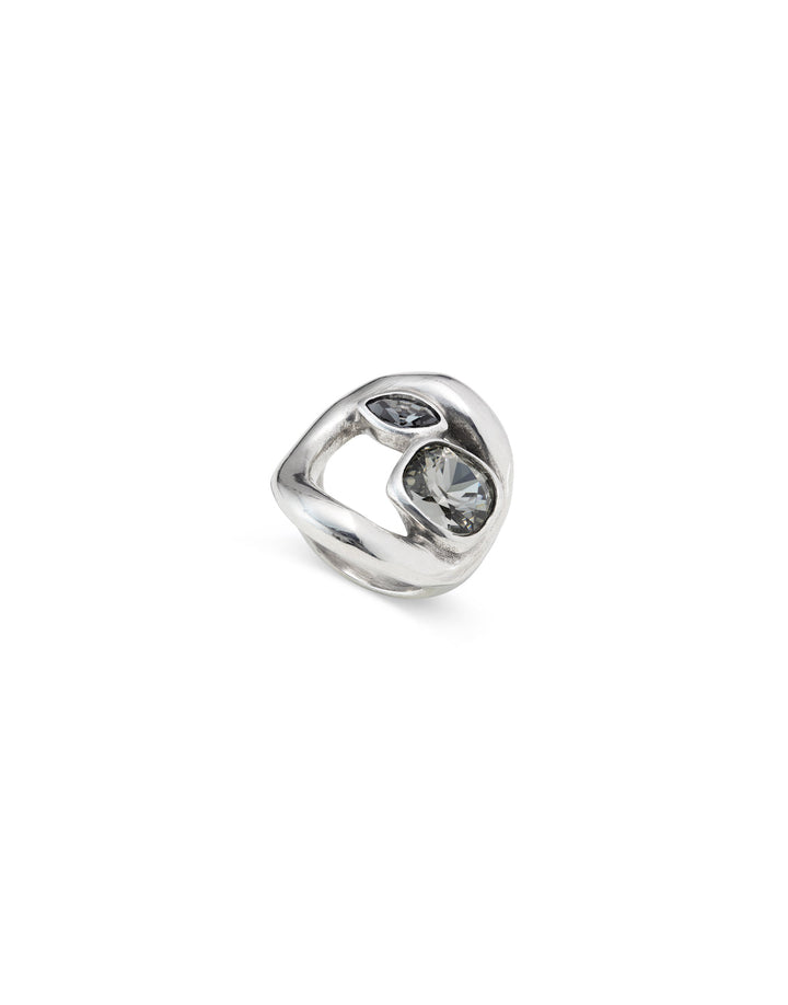 UNOde50 Silver Together Grateful Ring