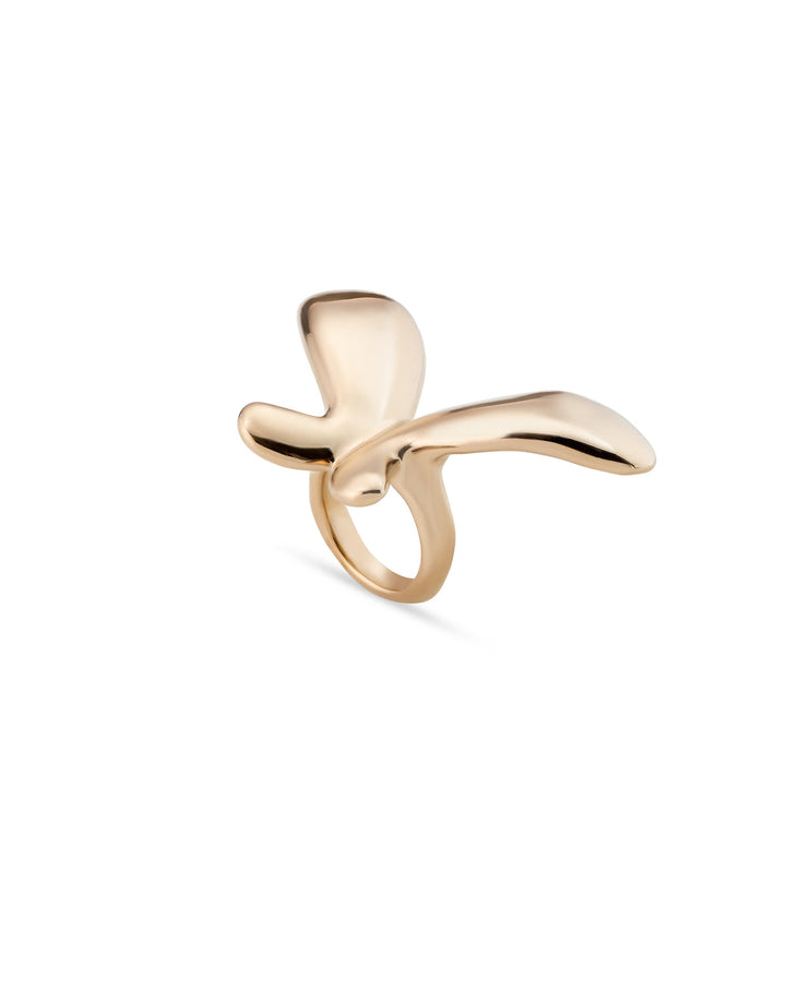 UNOde50 Gold Wings Ring