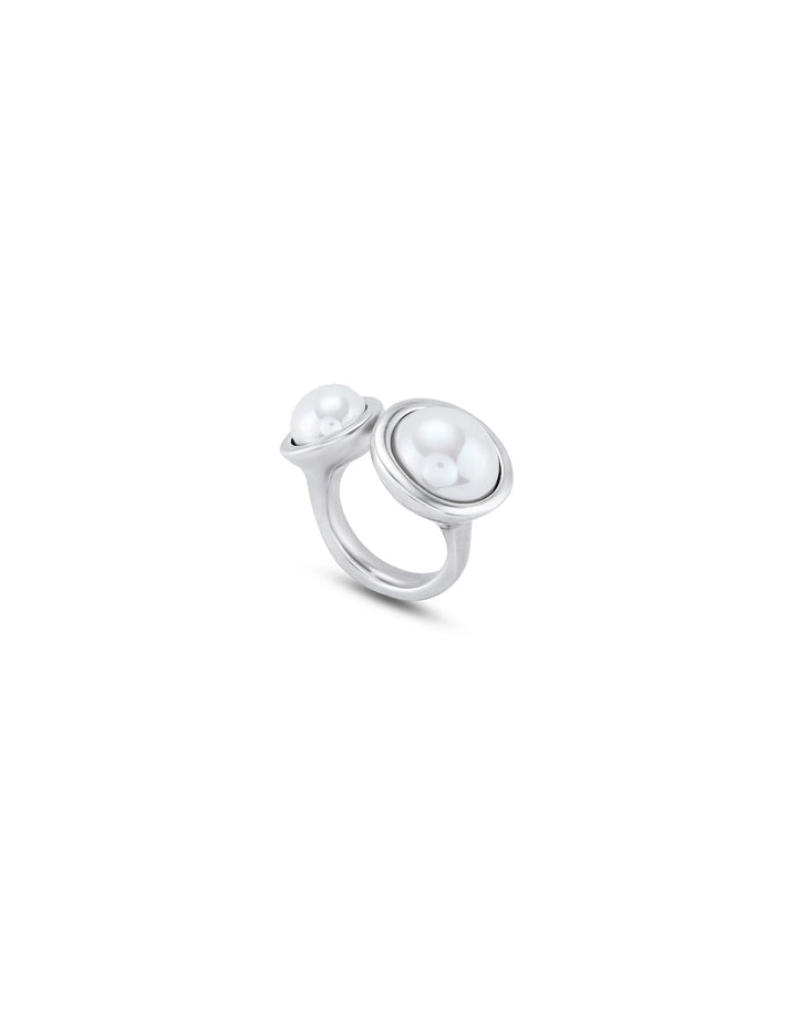 UNOde50 Silver Artsy Creative Ring