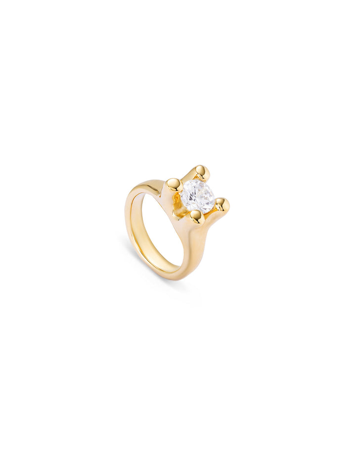 UNOde50 Gold Anima Spiritual Ring