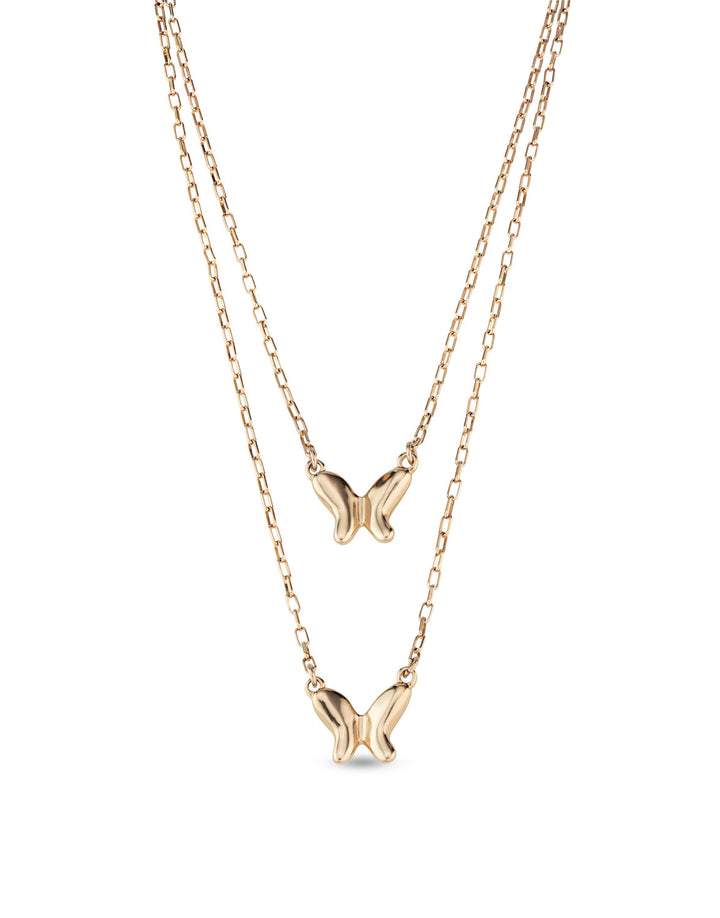 UNOde50 Gold Doublefly Necklace