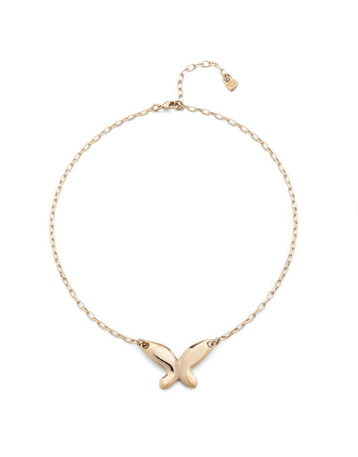 UNOde50 Gold Butterfly Effect Necklace