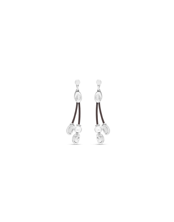 UNOde50 Silver Bond Grateful Earrings