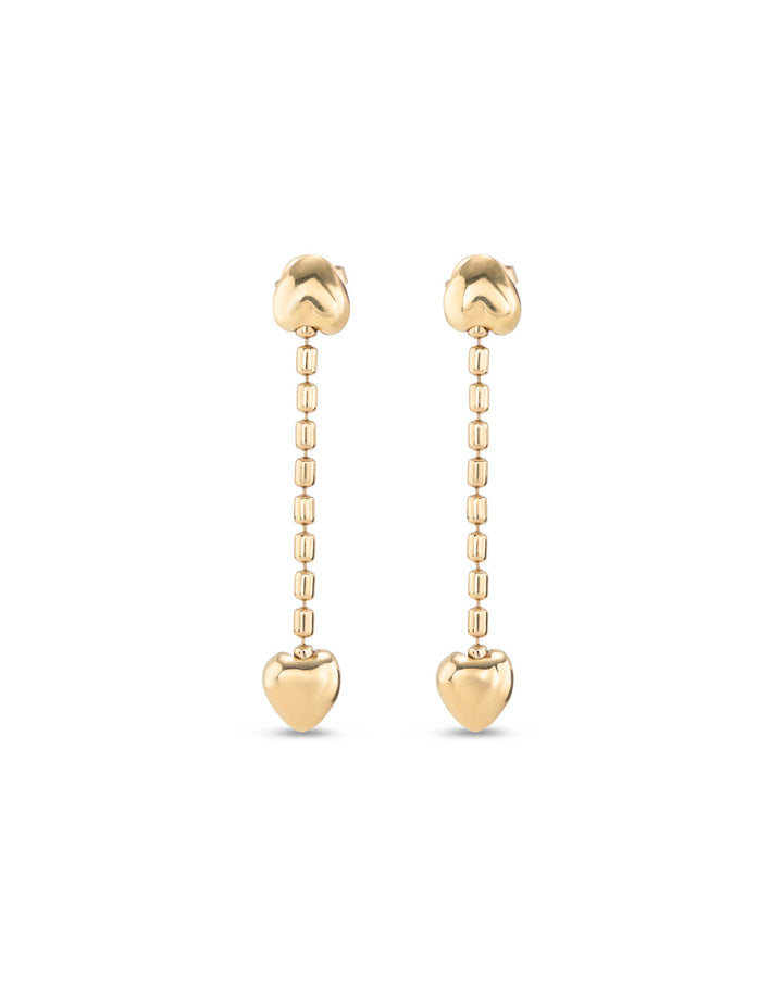 UNOde50 Gold Cupido Beloved Earrings