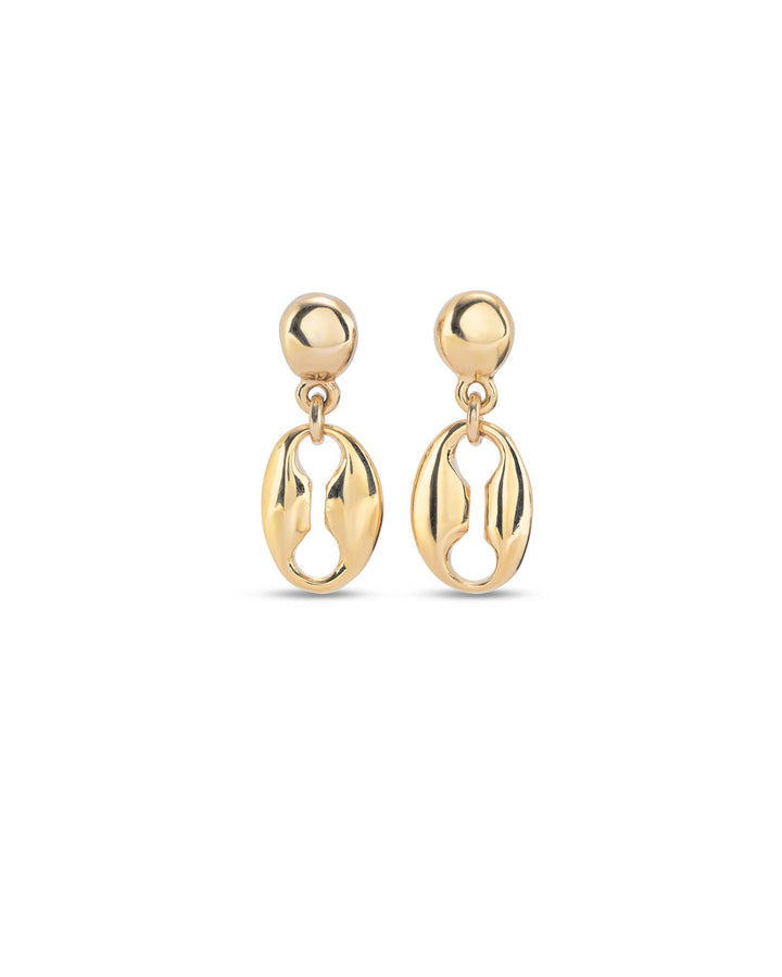 UNOde50 Gold Merci Thankful Earrings